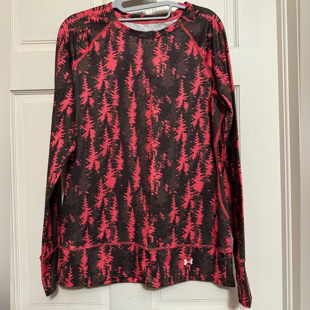 Under Armour Tree Print Long Sleeve Top